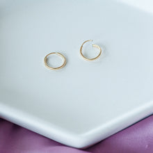 Load image into Gallery viewer, Endless Hoop Earrings