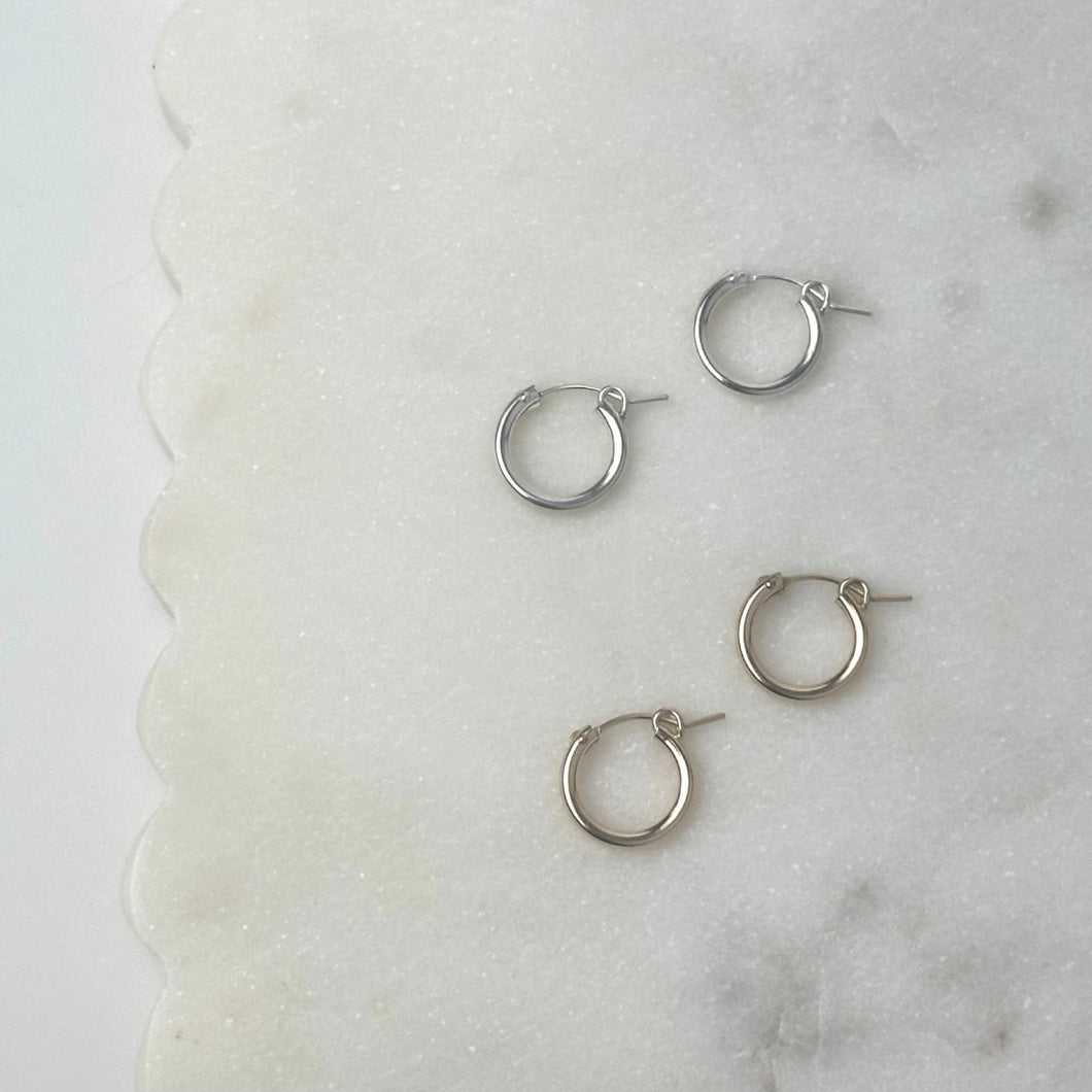 Simple Hoop Earrings